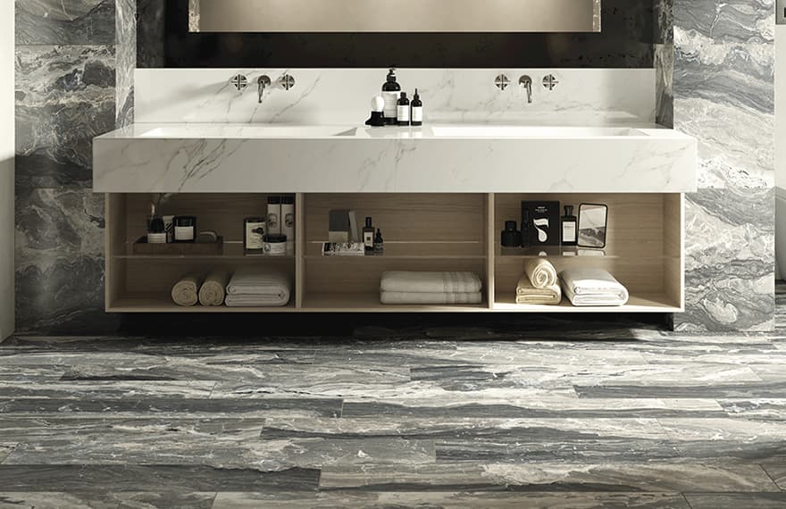 Ceramic marble tile