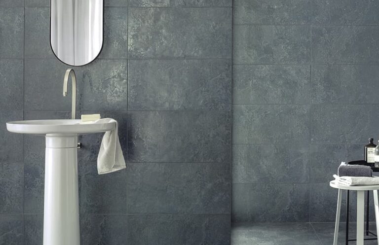 Stone floor tiles for indoor