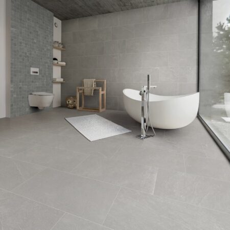 Porcelain stone look tile