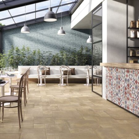 Cotto ceramic tile