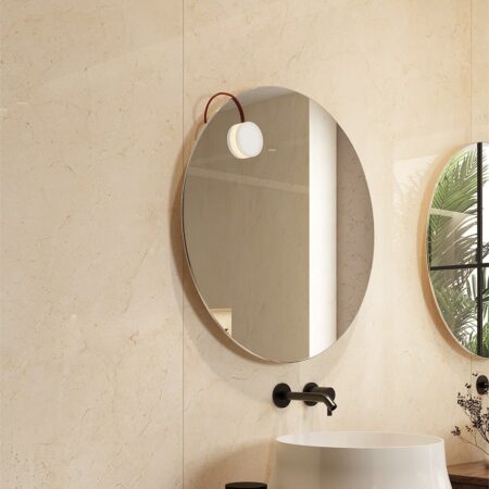 Marble look ceramic tiles