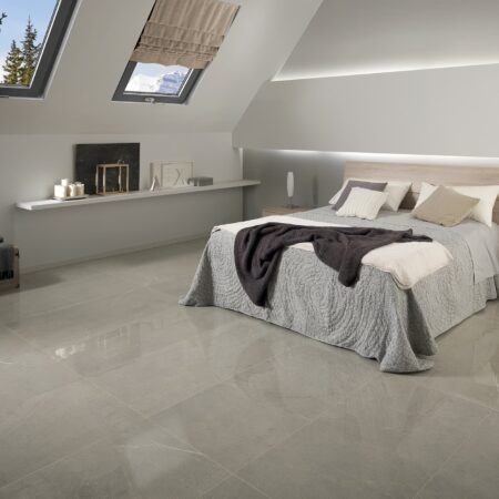 Porcelain stone effect tiles