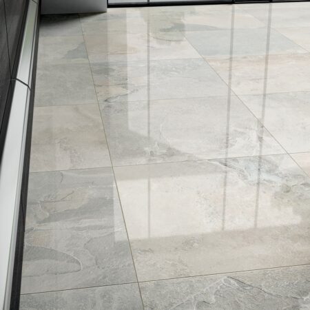 Stone effect wall and floor tiles