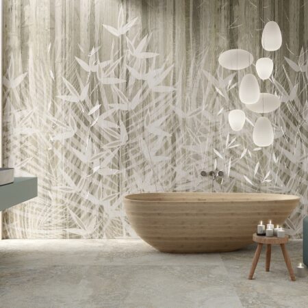 Wallpaper tiles for wall