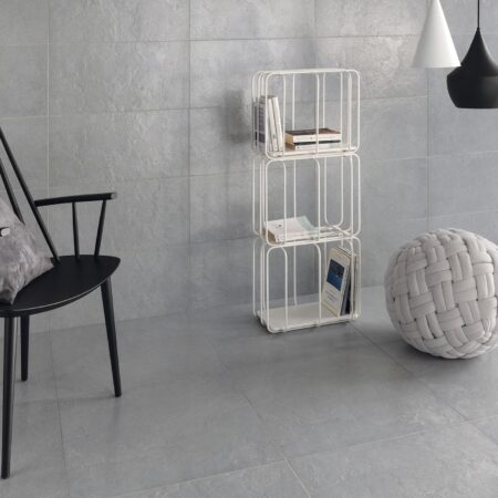 Stone floor tiles for indoor