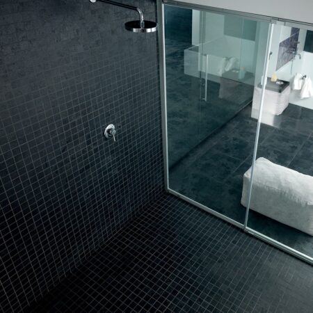 Stone floor tiles for indoor
